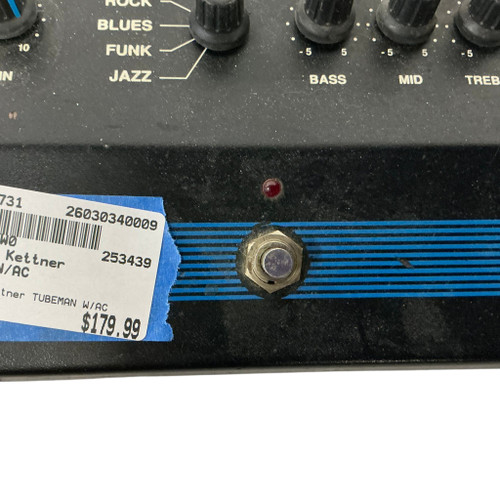 Vist Large View of Product Image Which is Used Hughes & Kettner TUBEMAN W/AC Vintage Distortion/Overdrive Pedal