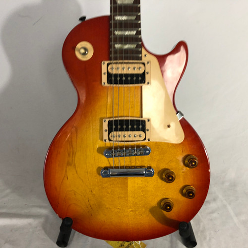 Vist Large View of Product Image Which is Used Gibson 2009 LES PAUL STUDIO DELUXE LP Type Electric Guitar Cherry Sunburst 6-String