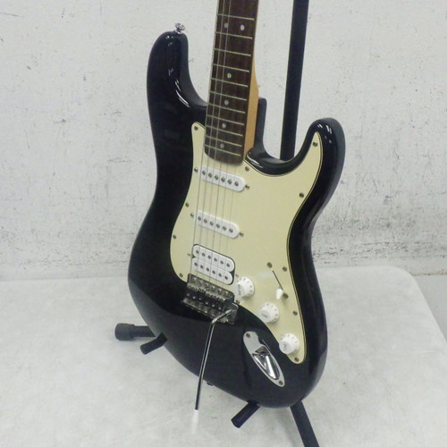 Vist Large View of Product Image Which is Used Fender starcaster Strat S Type Electric Guitar Black 6-String