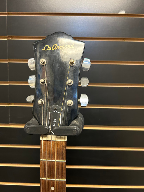 Vist Large View of Product Image Which is Used De Armond ELECTRIC Electric Guitar Black 6-String