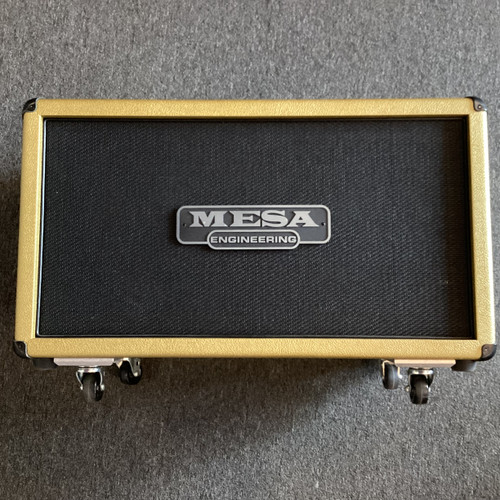 Vist Large View of Product Image Which is Used Mesa 2X12 GOLD 2 x 12 Guitar Speaker Cabinet 2 x 12