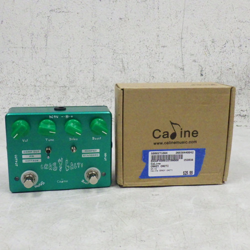 Vist Large View of Product Image Which is Used CaLine crazy Cacti Overdrive Pedal