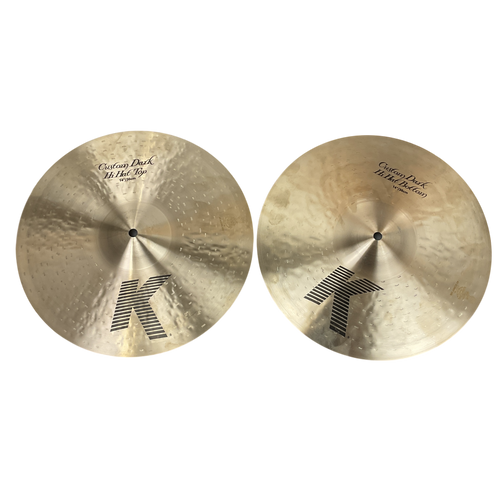 Vist Large View of Product Image Which is Used Zildjian 14IN CUSTOM DARK HIHATS Hi Hat Cymbals 14"