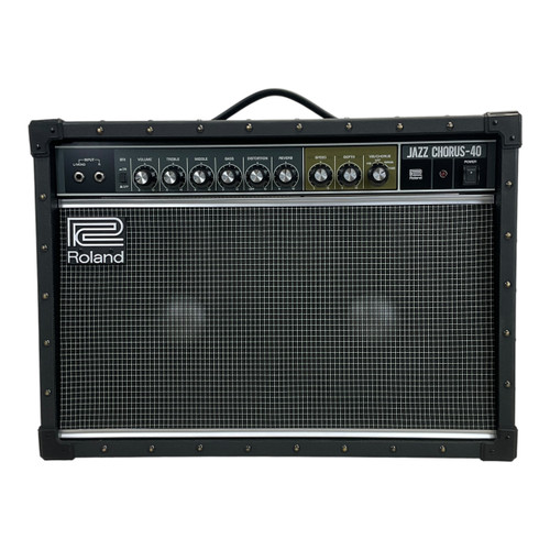Vist Large View of Product Image Which is Used Roland JC-40 2 x 10 Solid State Amplifier 2 x 10