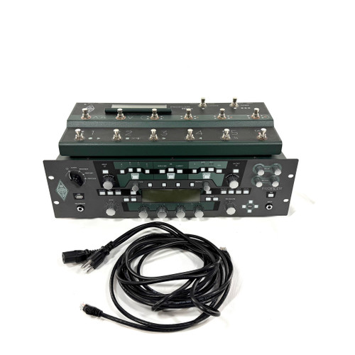 Vist Large View of Product Image Which is Used Kemper Profiler Rack Guitar Pre-Amp and Floor Board