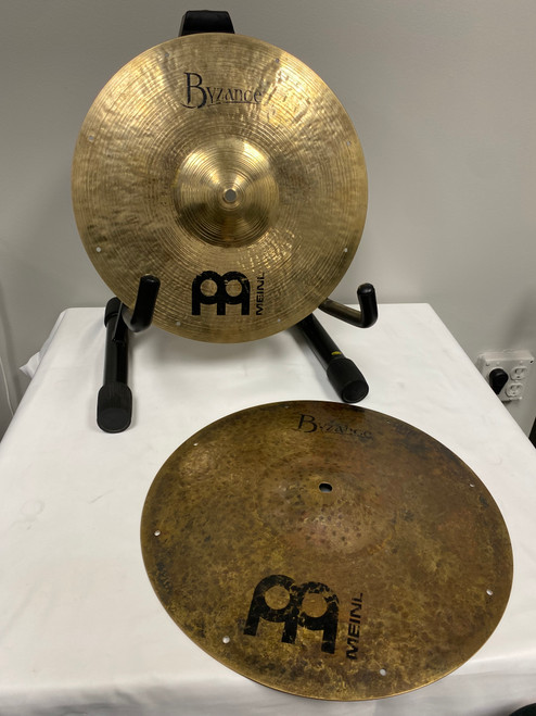 Vist Large View of Product Image Which is Used Meinl 14 INCH BYZANCE HI HAT PAIR Hi Hat Cymbals 14"