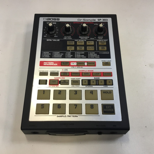 Vist Large View of Product Image Which is Used Boss DR. SAMPLE SP303 Compact Drum Machine