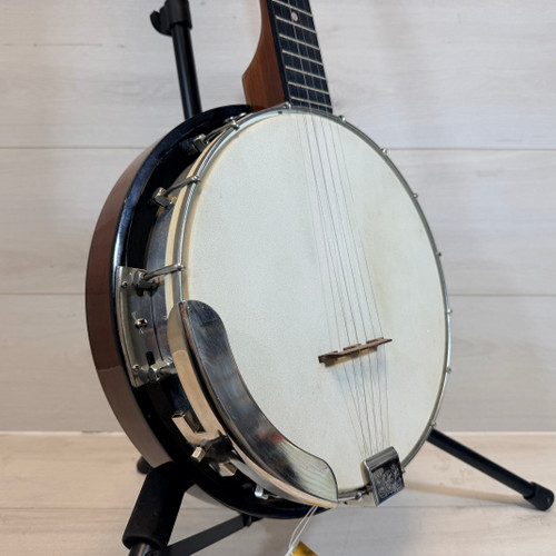 Vist Large View of Product Image Which is Used Kay TENOR BANJO Vintage Banjo