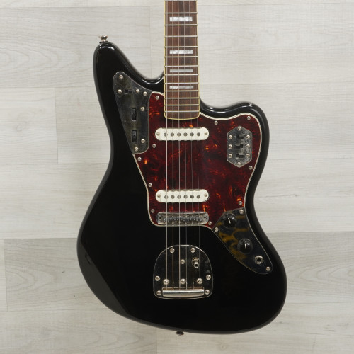 Vist Large View of Product Image Which is Used Squier Classic Vibe 70s Jaguar Electric Guitar Black