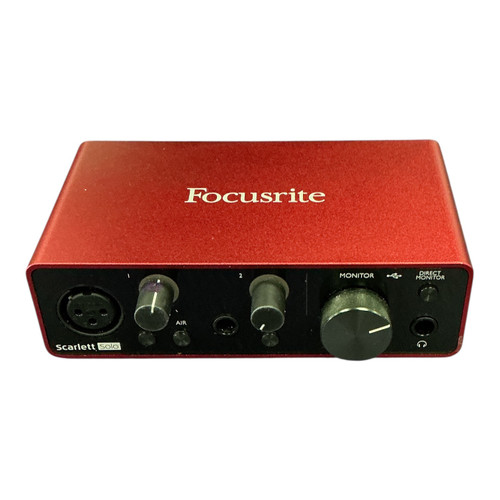 Vist Large View of Product Image Which is Used Focusrite 2I2 INTERFACE Computer Interface 2 A/D Recording Inputs