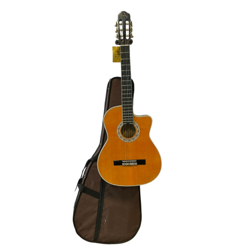 Vist Large View of Product Image Which is Used Esteban G-100 Laminate Top Acoustic Guitar Wood