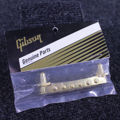 Vist Large View of Product Image Which is Used Gibson TUNE-O-MATIC BRIDGE PBBR-040 - NOS Guitar Hardware