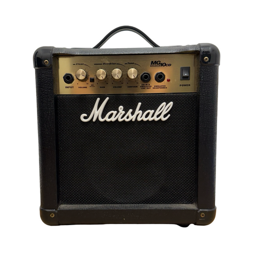 Vist Large View of Product Image Which is Used Marshall MG10CD 1X6.5 10-WATT PRACTICE AMPLIFIER Solid State Guitar Combo Other