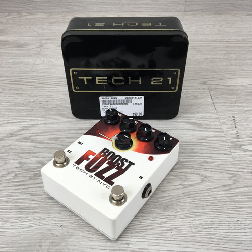 Vist Large View of Product Image Which is Used Tech 21 BOOST FUZZ Fuzz Pedal