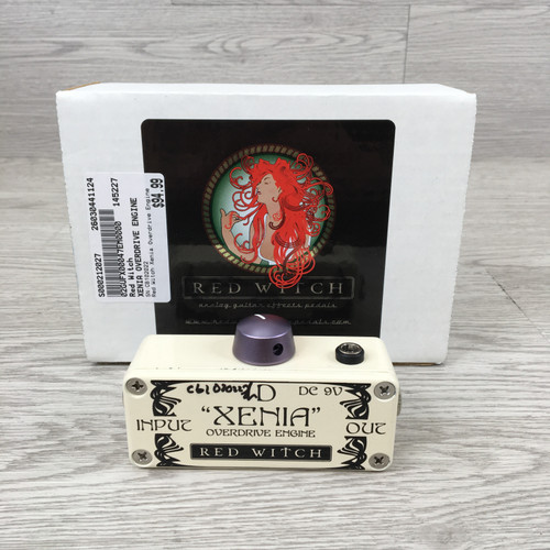 Vist Large View of Product Image Which is Used Red Witch XENIA OVERDRIVE ENGINE Overdrive Pedal