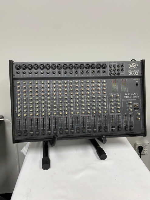 Vist Large View of Product Image Which is Used Peavey UNITY SERIES 2002 16 CHANNEL STEREO MIXE Mixing Console