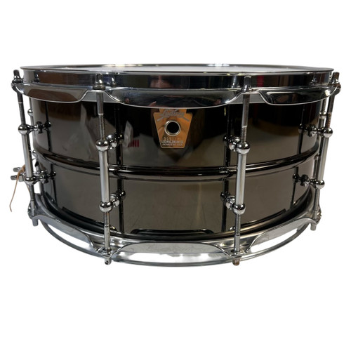 Vist Large View of Product Image Which is Used Ludwig LB417T Black Beauty 6.5x14 Snare Drum