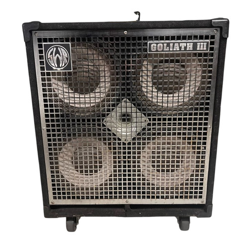 Vist Large View of Product Image Which is Used SWR Goliath III 4x10 Bass Cabinet – 8 Ohm 4x10 Bass Cab