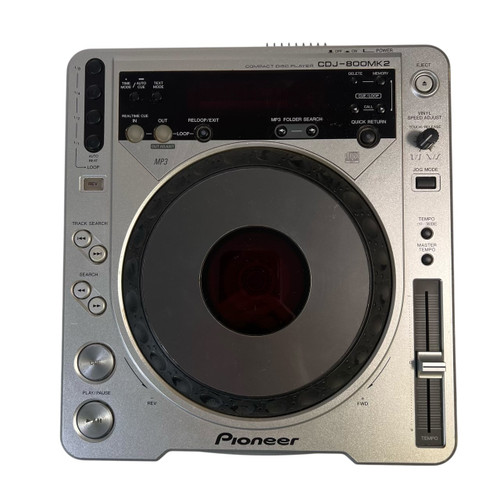 Vist Large View of Product Image Which is Pioneer CDJ-800MK2 Professional CD/MP3 DJ Player