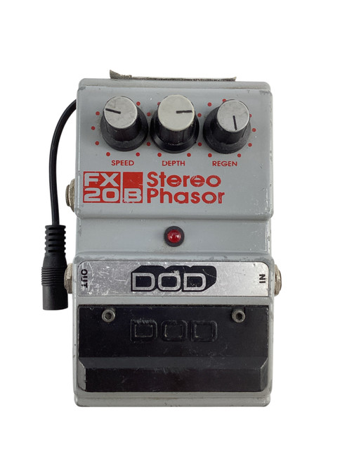 Vist Large View of Product Image Which is Used DOD FX-20B Stereo Phasor Pedal - AS IS WEAR/NO BATTERY COVER 