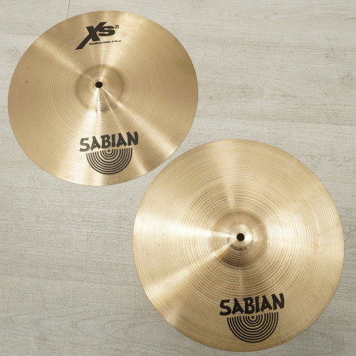 Vist Large View of Product Image Which is Used Sabian XS20 Medium Hi Hat Cymbals 14 - Inch