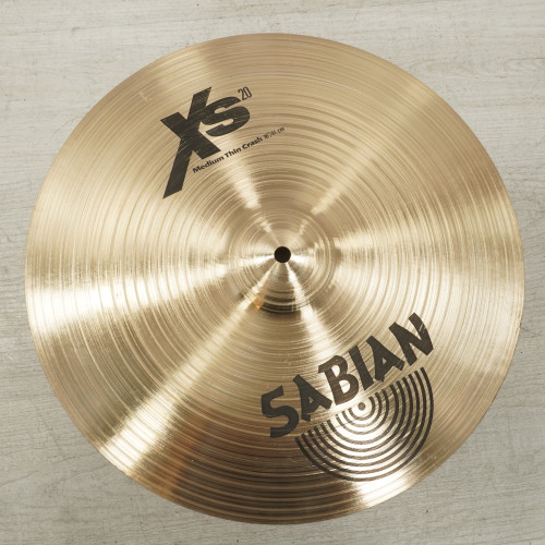 Vist Large View of Product Image Which is Used Sabian XS20 Medium Thin Crash Cymbal 16 - Inch
