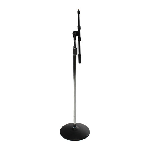 Vist Large View of Product Image Which is Used Atlas ROUND BASE BOOM MIC STAND Microphone Stand