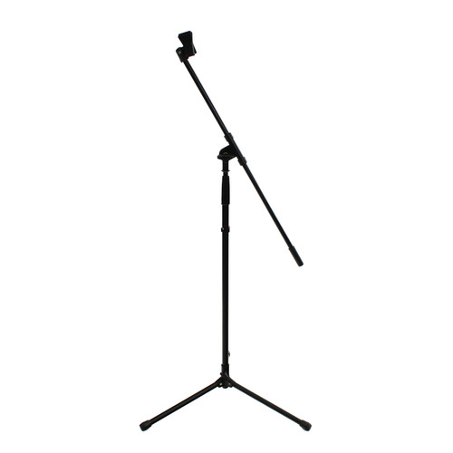 Vist Large View of Product Image Which is Used Musicians Gear TRIPOD MIC BOOM STAND Microphone Stand