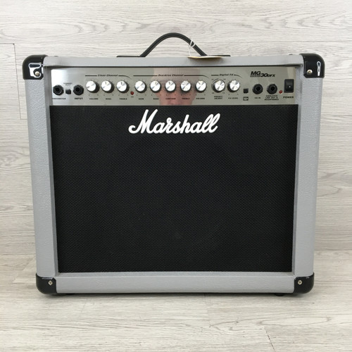 Vist Large View of Product Image Which is Used Marshall MG30DFX GUITAR COMBO AMP 1 x 10 Solid State Amplifier 1 x 10