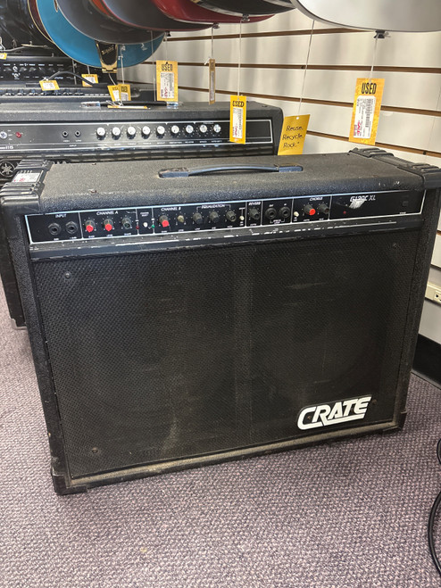 Vist Large View of Product Image Which is Used Crate G120CXL Solid State Guitar Amp 2 x 12