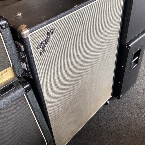 Vist Large View of Product Image Which is Used Fender BASSMAN 2X15 DRIP EDGE Vintage Guitar Speaker Cabinet