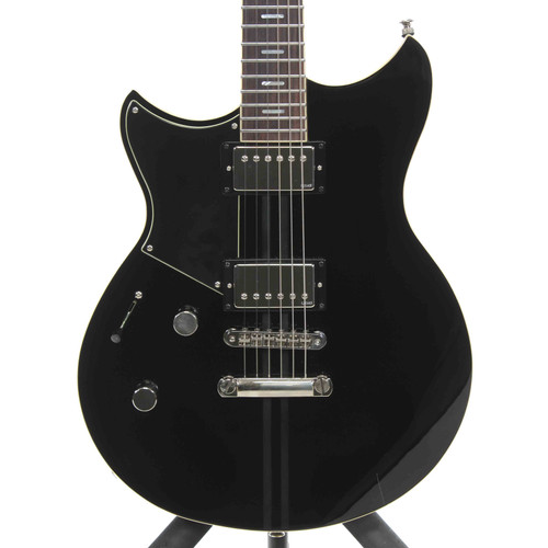 Vist Large View of Product Image Which is Used Yamaha RSS20L BL Double Cut Electric Guitar Black 6-String