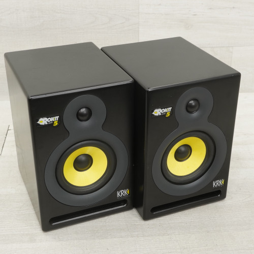 Vist Large View of Product Image Which is Used Krk Rokit 5 Powered Studio Monitor Pair