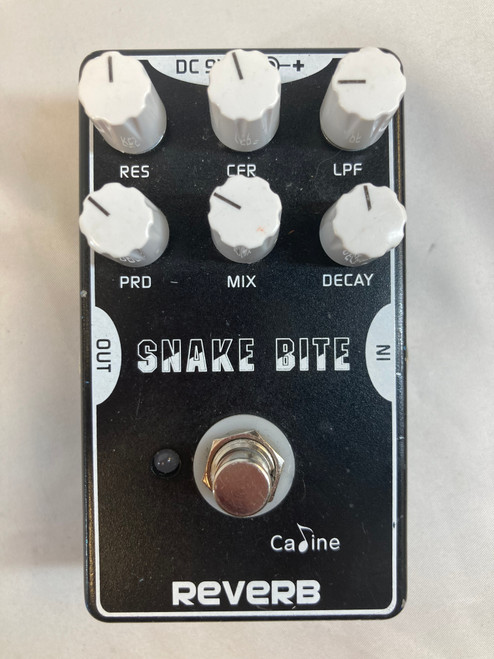 Vist Large View of Product Image Which is Used CaLine Snake Bite Reverb Pedal