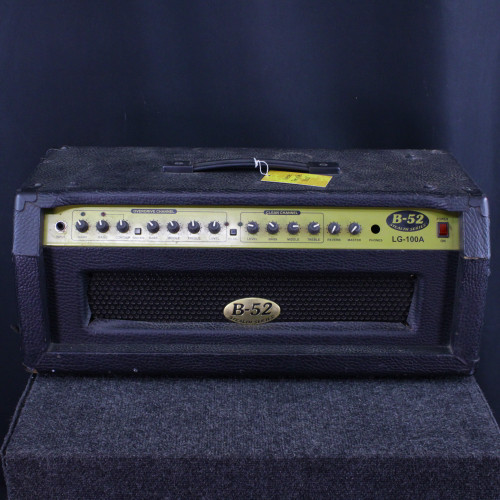Vist Large View of Product Image Which is Used B-52 LG100A AMP HEAD - NO HEADPHONE JACK Solid State Guitar Head