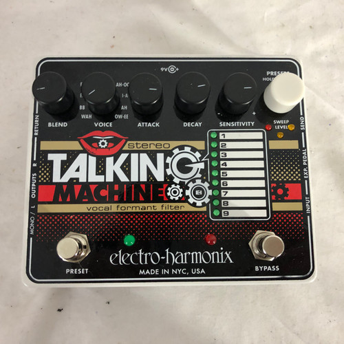 Vist Large View of Product Image Which is Used Electro Harmonix (E/H) STEREO TALKING MACHINE Filter Pedal