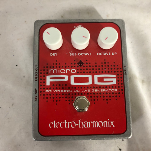 Vist Large View of Product Image Which is Used Electro Harmonix (E/H) MICRO POG Octave Pedal