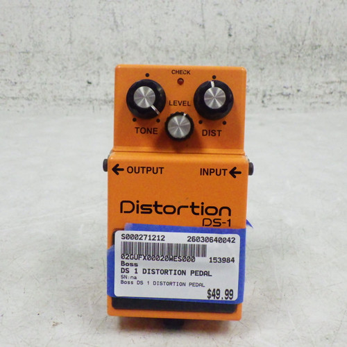 Vist Large View of Product Image Which is Used Boss DS 1  Distortion Pedal