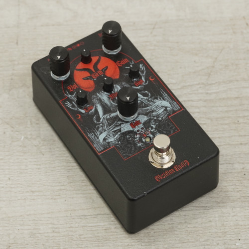Vist Large View of Product Image Which is Used Obsidian Audio The Devil Overdrive Pedal