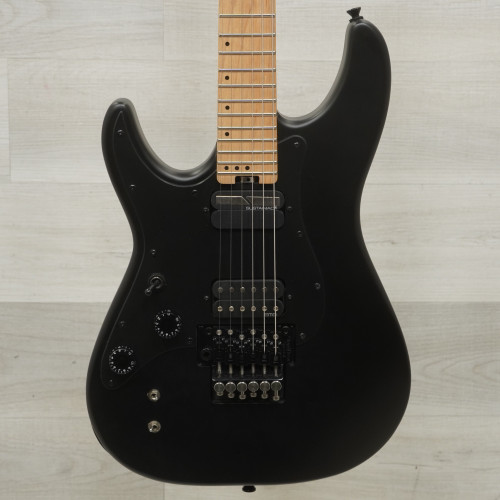 Vist Large View of Product Image Which is Used Schecter Sun Valley Super Shredder Fr-s Left Handed Electric Guitar Black