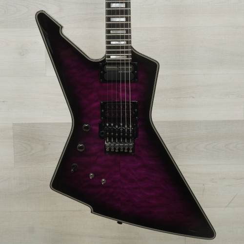 Vist Large View of Product Image Which is Used Schecter E-1 Fr-s Special Edition Left Handed Electric Guitar Purple