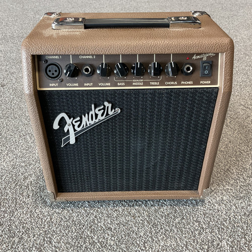 Vist Large View of Product Image Which is Used FENDER ACOUSTASONIC 15 Guitar Amplifier
