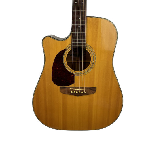 Vist Large View of Product Image Which is Used Fender SAN MIGUEL LH Vintage Laminate Top Acoustic Guitar Natural