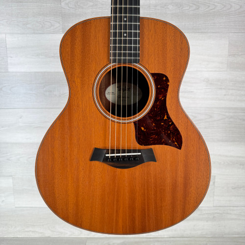 Vist Large View of Product Image Which is Used Taylor GS Mini Mahogany Acoustic Guitar - Natural - Gig Bag Included