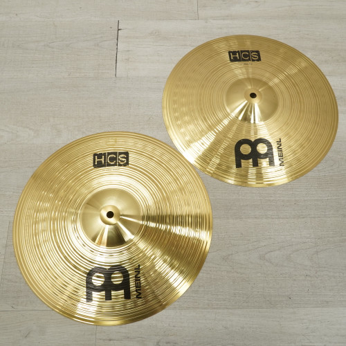 Vist Large View of Product Image Which is Used Meinl Hcs Hi Hat Cymbals 14 - Inch