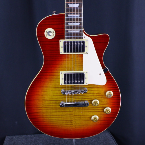Vist Large View of Product Image Which is Used Silvertone SSL-3/CS LP STYLE ELECTRIC GUITAR LP Type Electric Guitar Cherry Sunburst 6-String