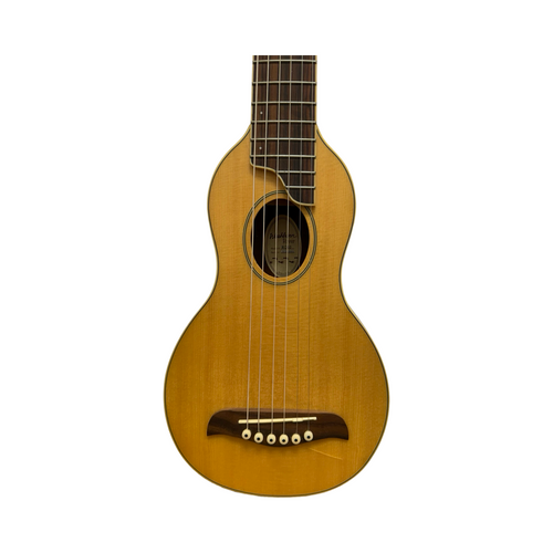Vist Large View of Product Image Which is Used Washburn ROVER RO10 ACOUSTIC TRAVEL GUITAR Solid Top Acoustic Guitar Natural