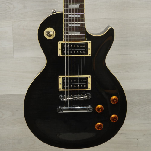 Vist Large View of Product Image Which is Used Epiphone Les Paul 7 Electric Guitar Black 7-String