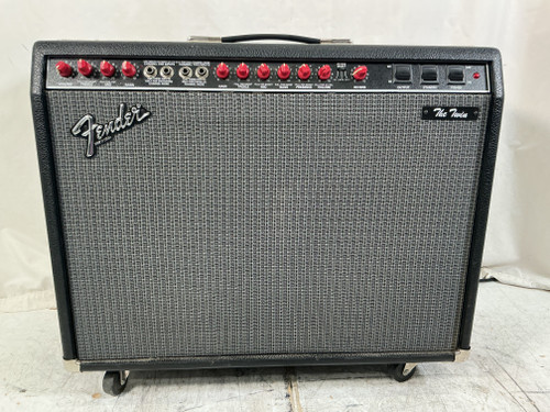Vist Large View of Product Image Which is Used Fender 1990S RED KNOB THE TWIN Vintage Tube Guitar Combo