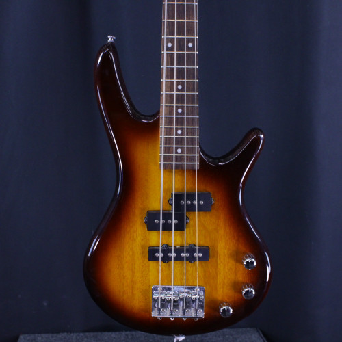 Vist Large View of Product Image Which is Used Ibanez GIO MIKRO 3/4 BASS Bass Guitar Sunburst 4-String